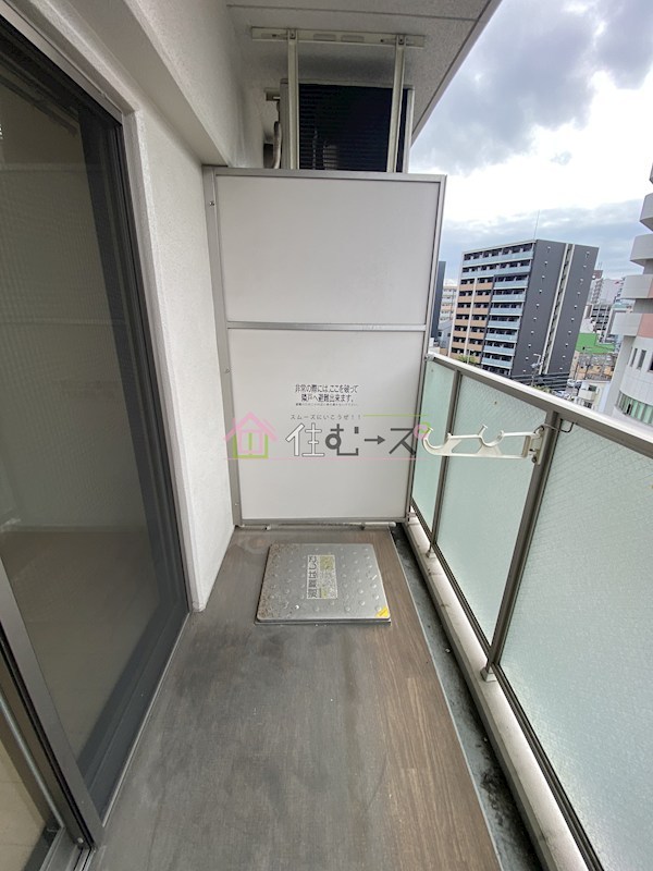 エステムコート阿波座プレミアム ベランダ