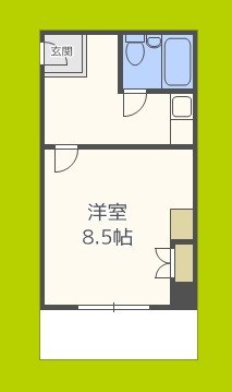 ハイツ西村 間取り