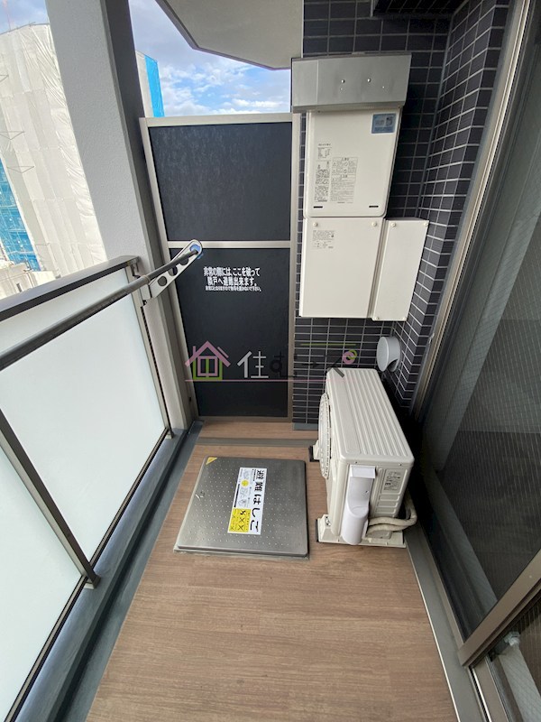 プレミアムコート阿波座WEST ベランダ