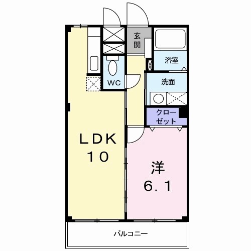 ウイングコート 間取り