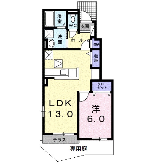 プラシード池田下町 間取り