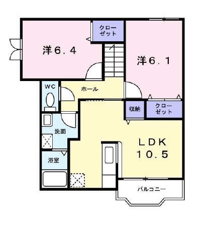 ウエスト　スクエアＡ 間取り