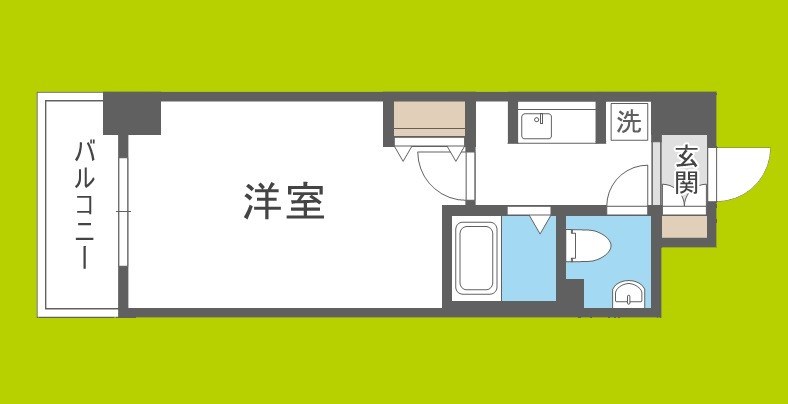 ジュネス東住吉弐番館 間取り