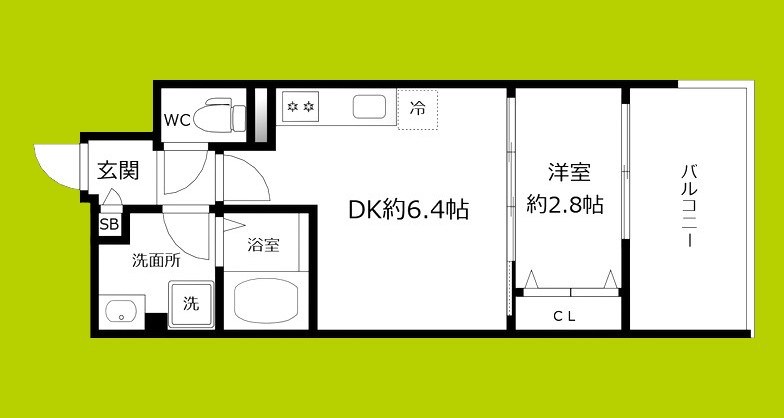 テラ堺市駅 間取り