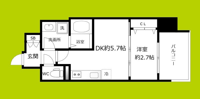 テラ堺市駅 間取り