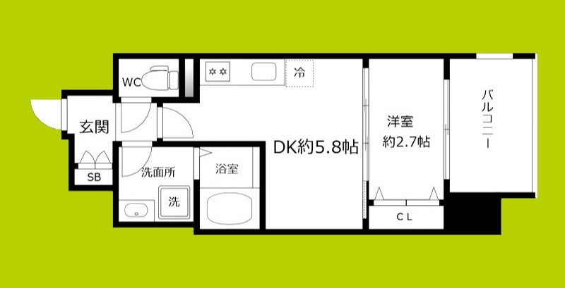 テラ堺市駅 間取り