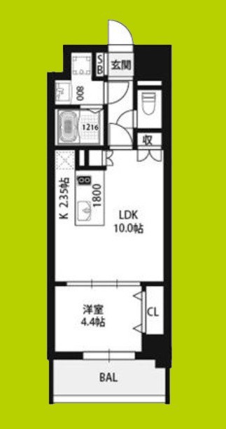 エーレックス西宮 間取り