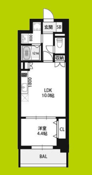 エーレックス西宮 間取り