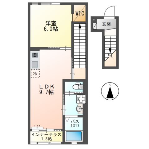 アイリス（Ｉｒｉｓ） 間取り