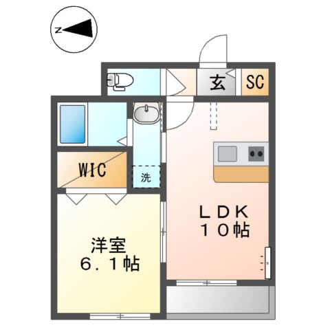 セカンド クリスタル． 間取り