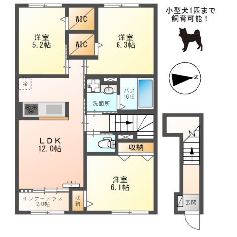 Etoile（エトワール） 間取り