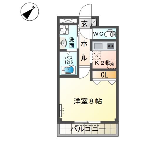 りんくうヴェルジェ 間取り