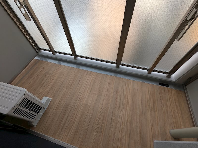 エスリード弁天町桜通レジデンス ベランダ
