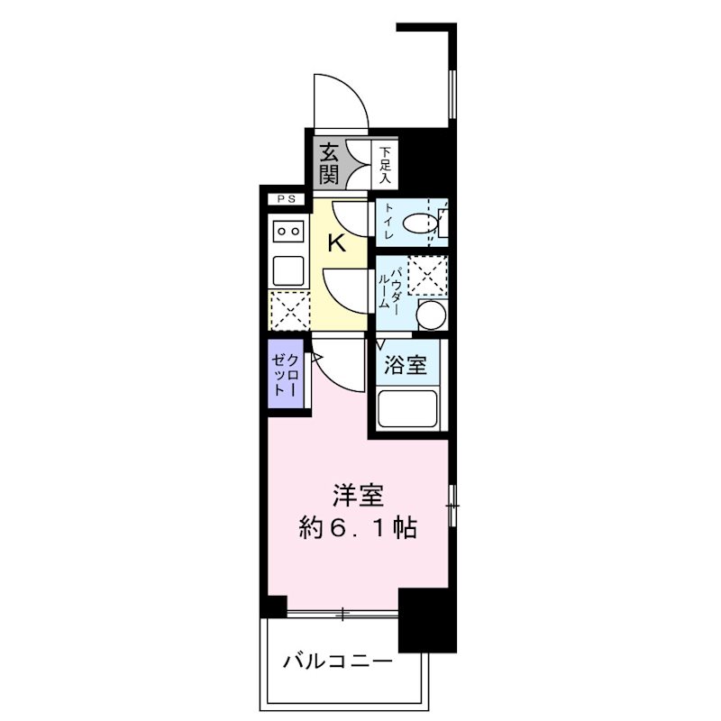 エスリード新大阪ザ・プレミアEAST 間取り