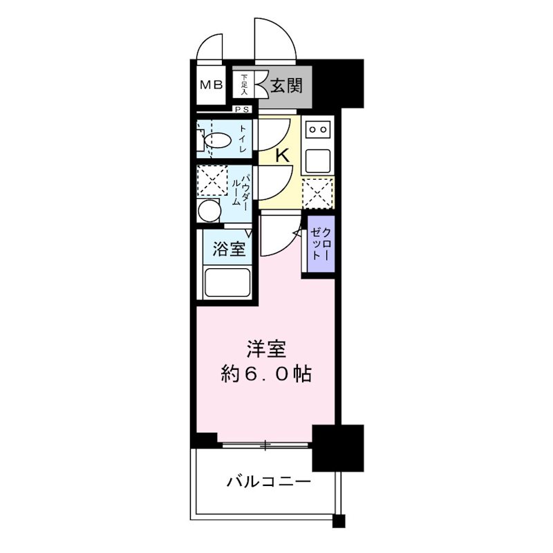 エスリード新大阪ザ・プレミアEAST 間取り