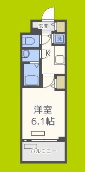 プレサンス高津公園ディオ 間取り