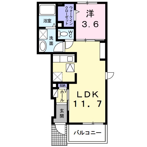 サン　プリュネ 間取り