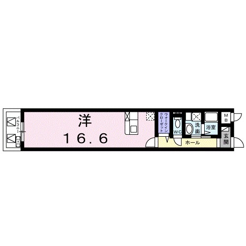ＬＮ南河堀 間取り