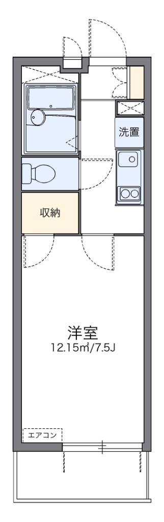 レオパレスベル日吉 間取り