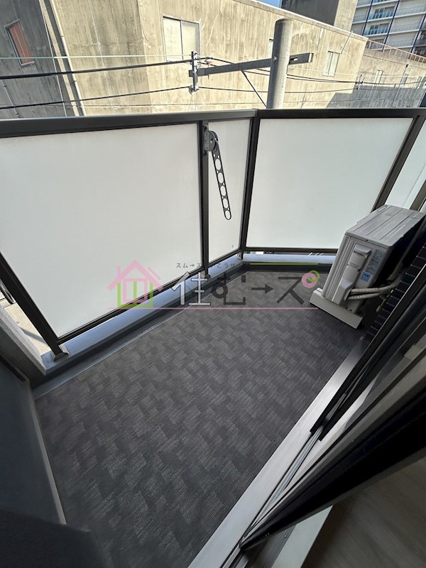 プレサンス北堀江 ベランダ