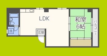 松弥ハイツ 間取り