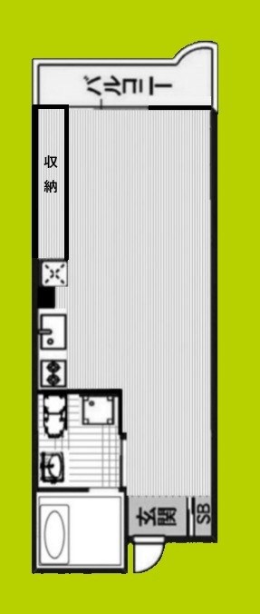 ヴェルデ上一 間取り