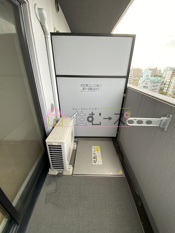 W-STYLE福島Ⅱウィステリア ベランダ