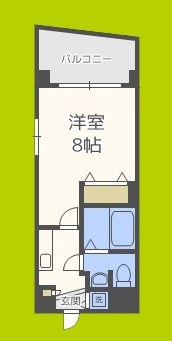 レグゼスタ福島Ⅱ 間取り