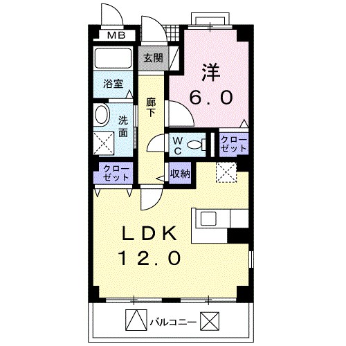 コータ・コートⅠ 間取り