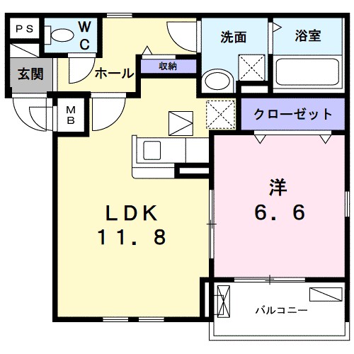 カーサカトレア 間取り
