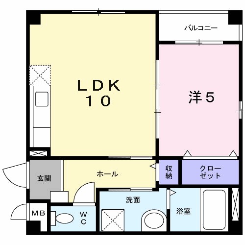 ユーヴェＳⅡ 間取り