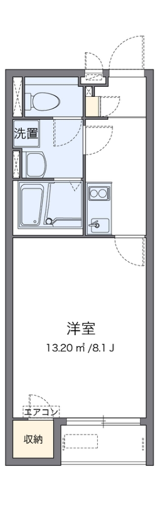 クレイノハイム　ルーエ 間取り