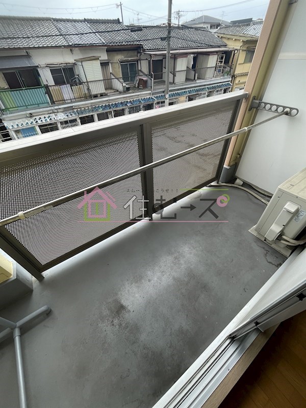 シロスハヤシ  ベランダ