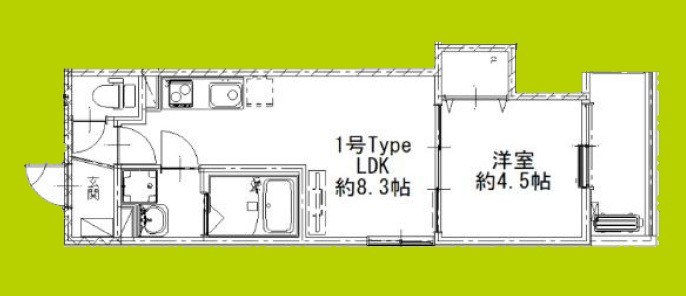 D porta clair 間取り