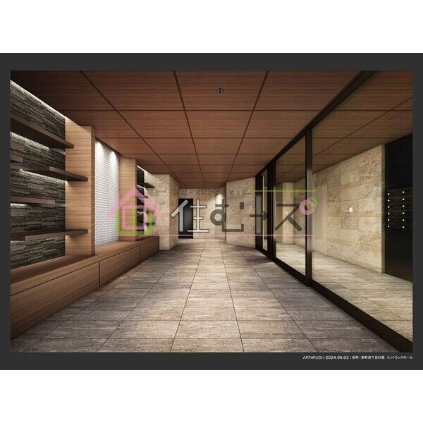 ルフォンプログレ新町 玄関