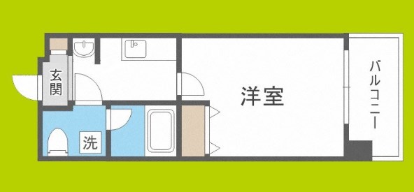 レオンコンフォート難波 間取り