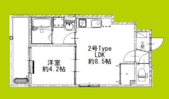 D porta clair 間取り