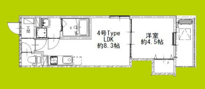 D porta clair 間取り