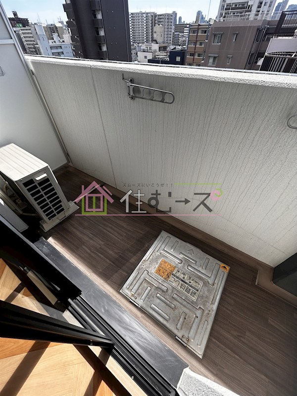 ウインズコート新大阪Ⅱ ベランダ