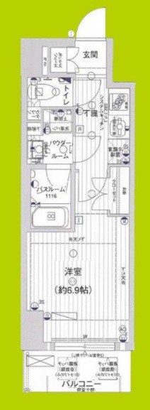 エグゼ北大阪 間取り