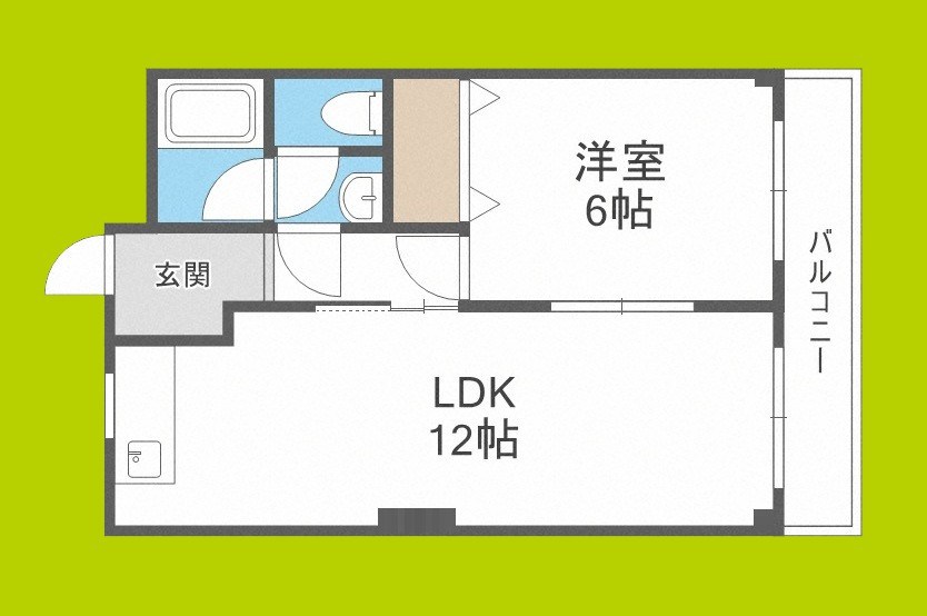 ミスターK上新庄 間取り