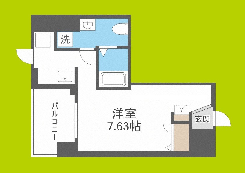 FEEL三国 間取り