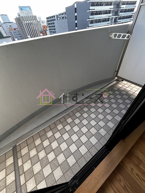 ノルデンハイム新大阪Ⅱ ベランダ