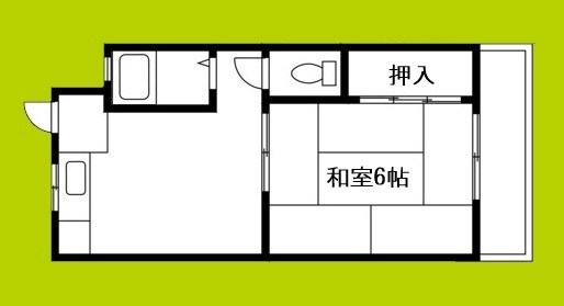 上新庄ハイツ 間取り