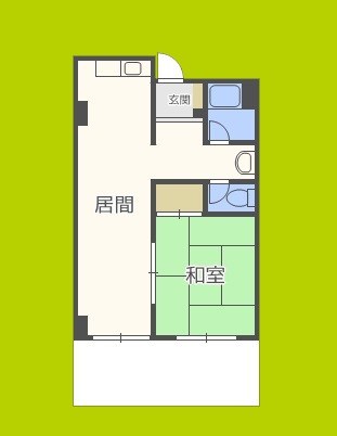 グランドハイツ北 間取り