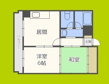 グランドハイツ北 間取り