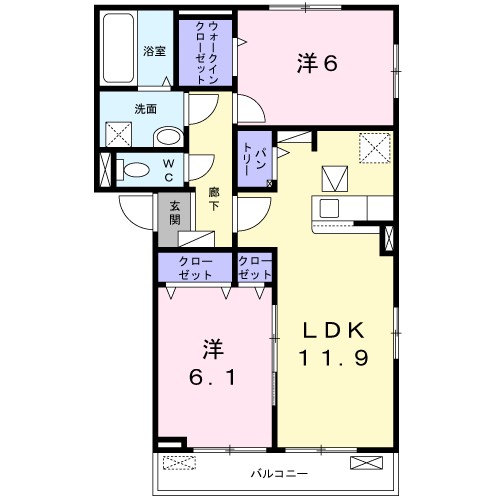 ヴェスタ 間取り