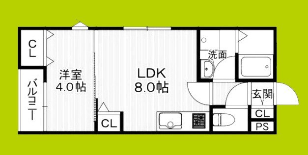 (仮称)La-Crea浜A棟 間取り図