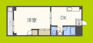 万代ミユキマンション 間取り