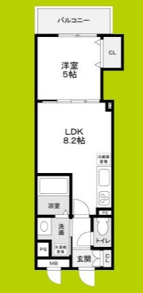 フォレストクリエオーレ大庭町 間取り